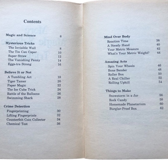 Vintage Set of 6 Science Experiment Books for Teachers and Students Ages 10-13 - Picture 14 of 16